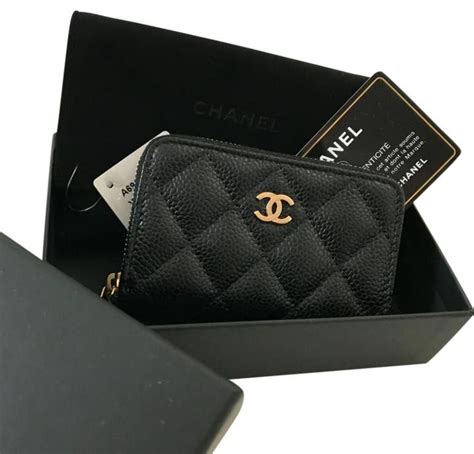 chanel o zip coin purse price|chanel flap card holder.